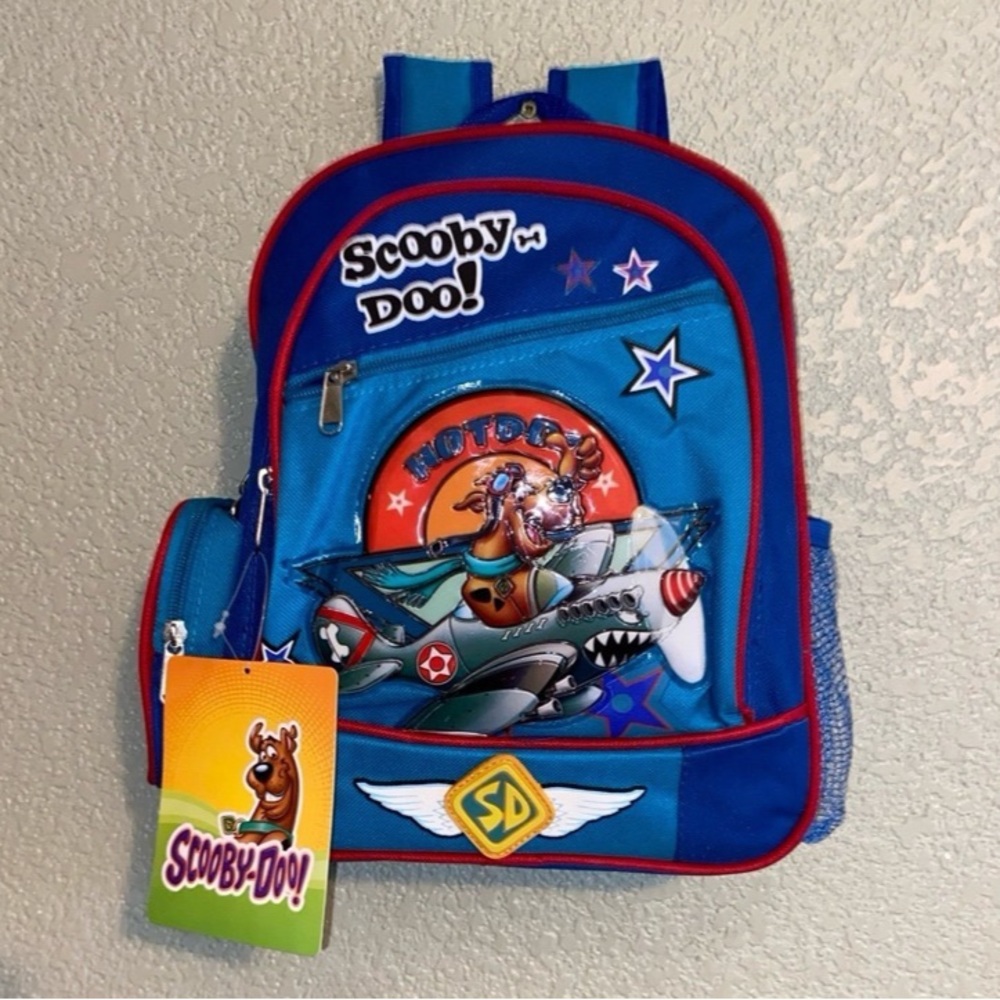 Scooby Doo Reinforces Small-Medium Backpack Kids Size 12" H x 10" W x 4" D